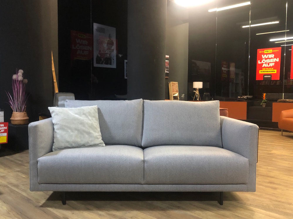 freistil - Sofa - freistil 133 - Stoff grau - sofort verfügbar