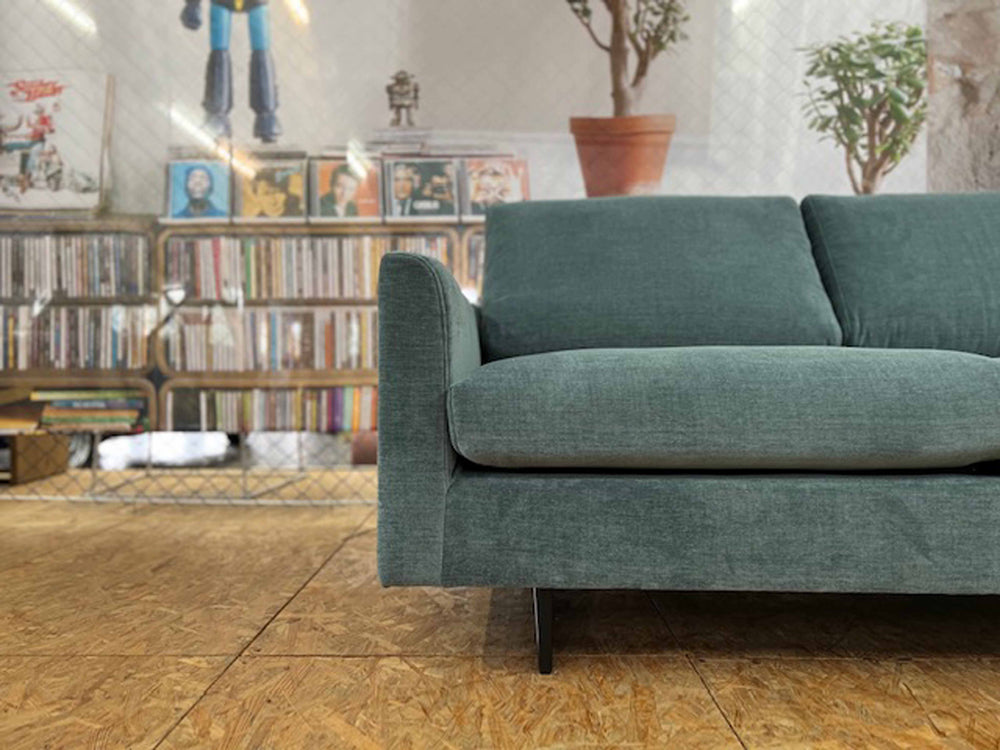 freistil - Sofa - freistil 134 - Stoff blau - sofort verfügbar