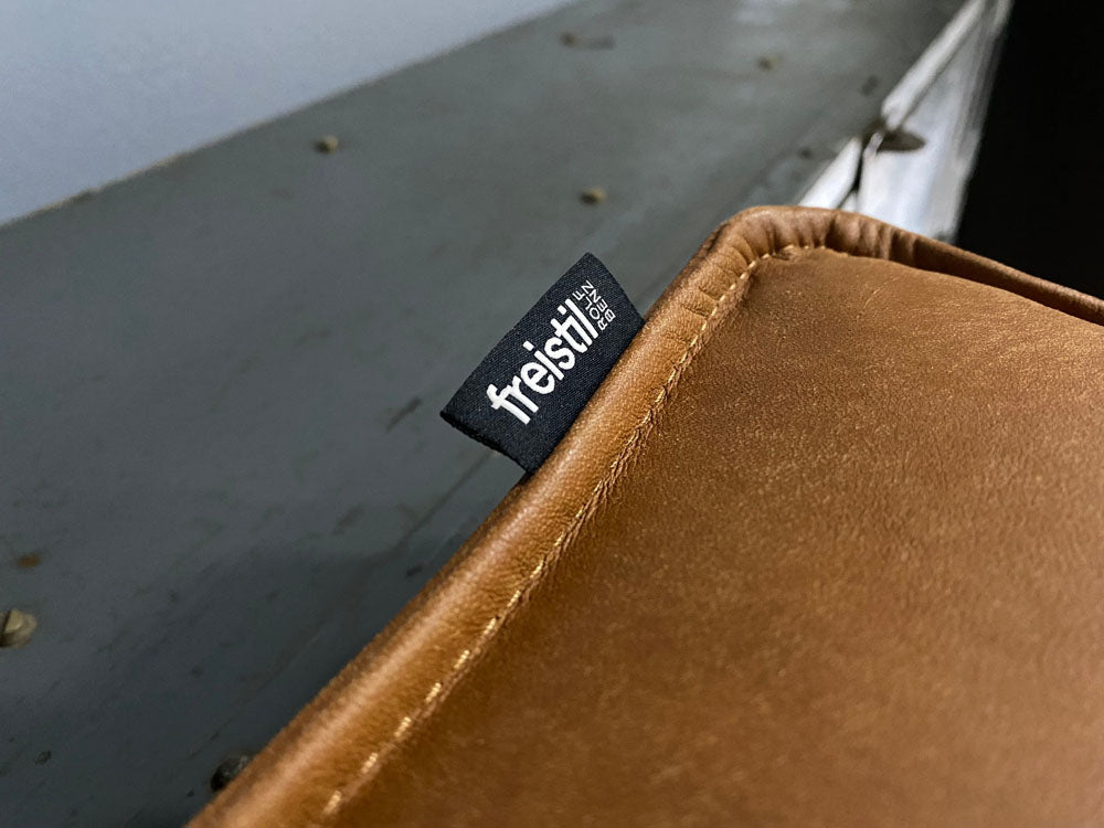 freistil - Sofa - freistil 136 - Leder cognac - sofort verfügbar