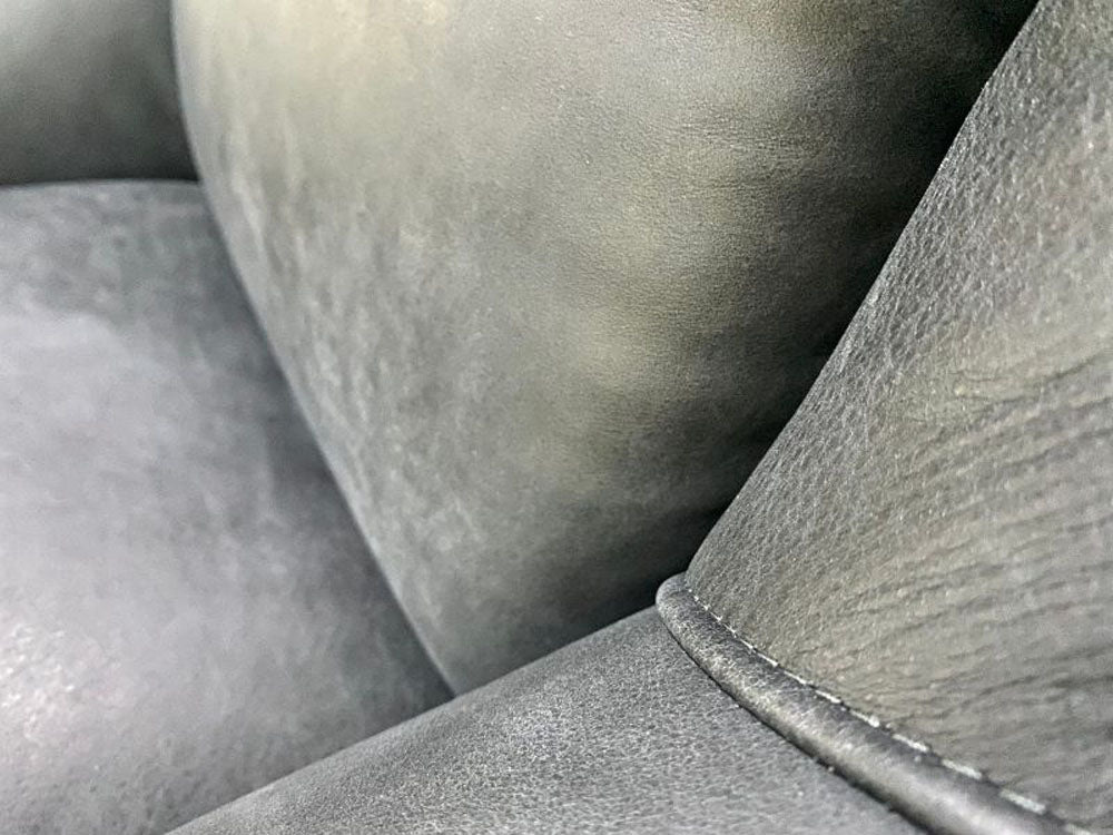 freistil - Sessel - freistil 138 - Leder schwarzgrau - sofort verfügbar