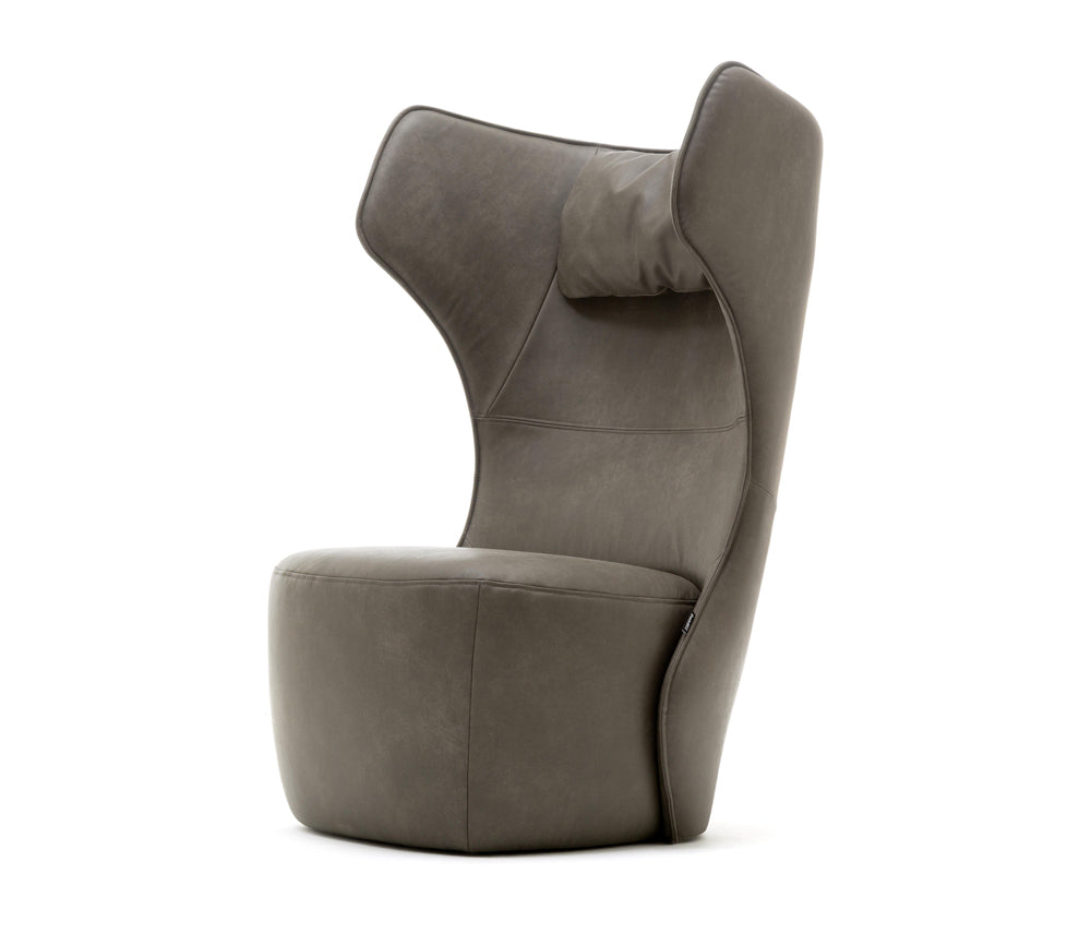 freistil - Sessel & Hocker - freistil 149 - Leder grau - sofort verfügbar