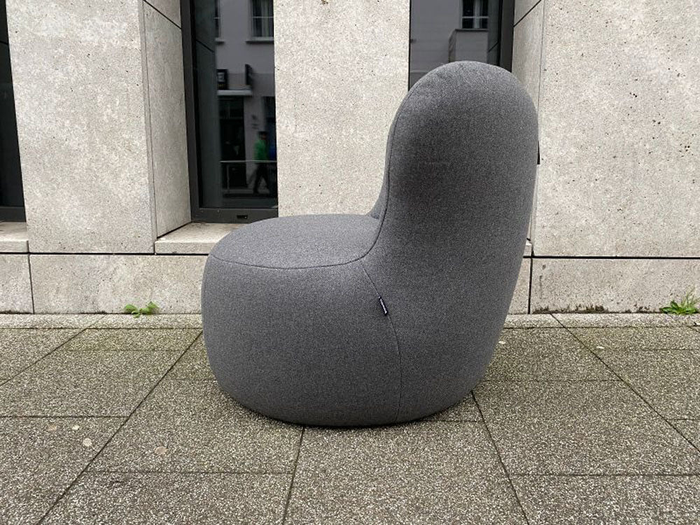 freistil - Sessel - freistil 173 - Stoff grau - konfigurierbar