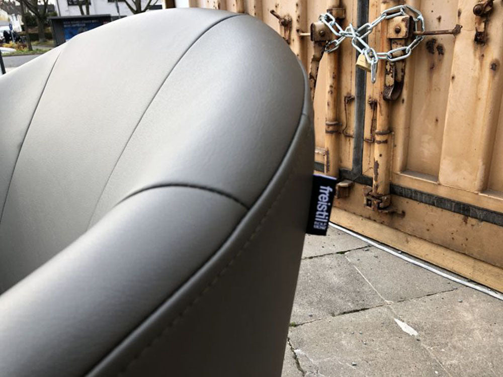 freistil - Sessel - freistil 178 - Leder grau - sofort verfügbar