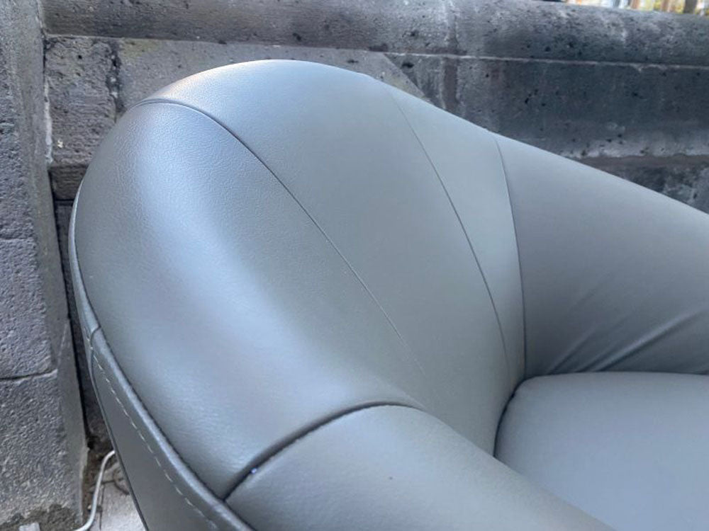 freistil - Sessel - freistil 178 - Leder grau - sofort verfügbar
