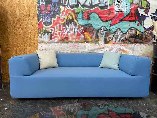 freistil - Sofa - freistil 184 - Stoff blau - sofort verfügbar