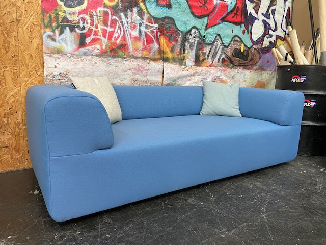 freistil - Sofa - freistil 184 - Stoff blau - sofort verfügbar