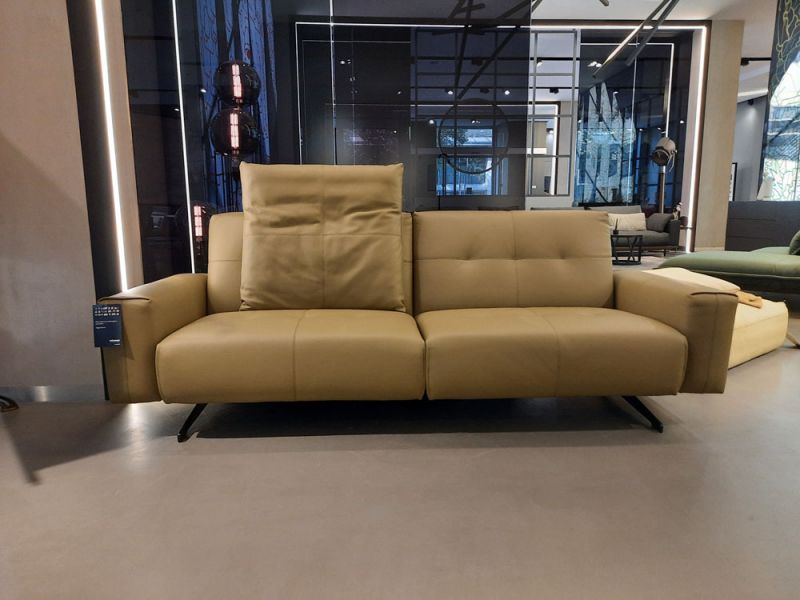 Rolf Benz - Sofa - RB 50 - Leder grün - sofort verfügbar