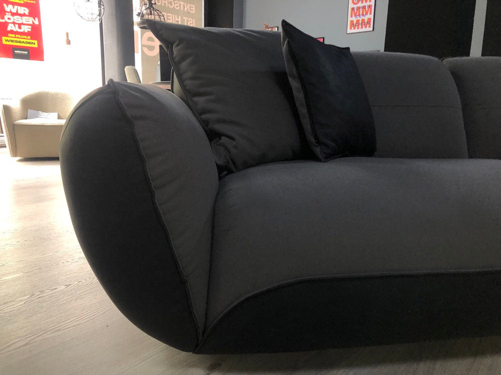 Be Type - Sofa - Be Chilled - Stoff/Leder grau - sofort verfügbar