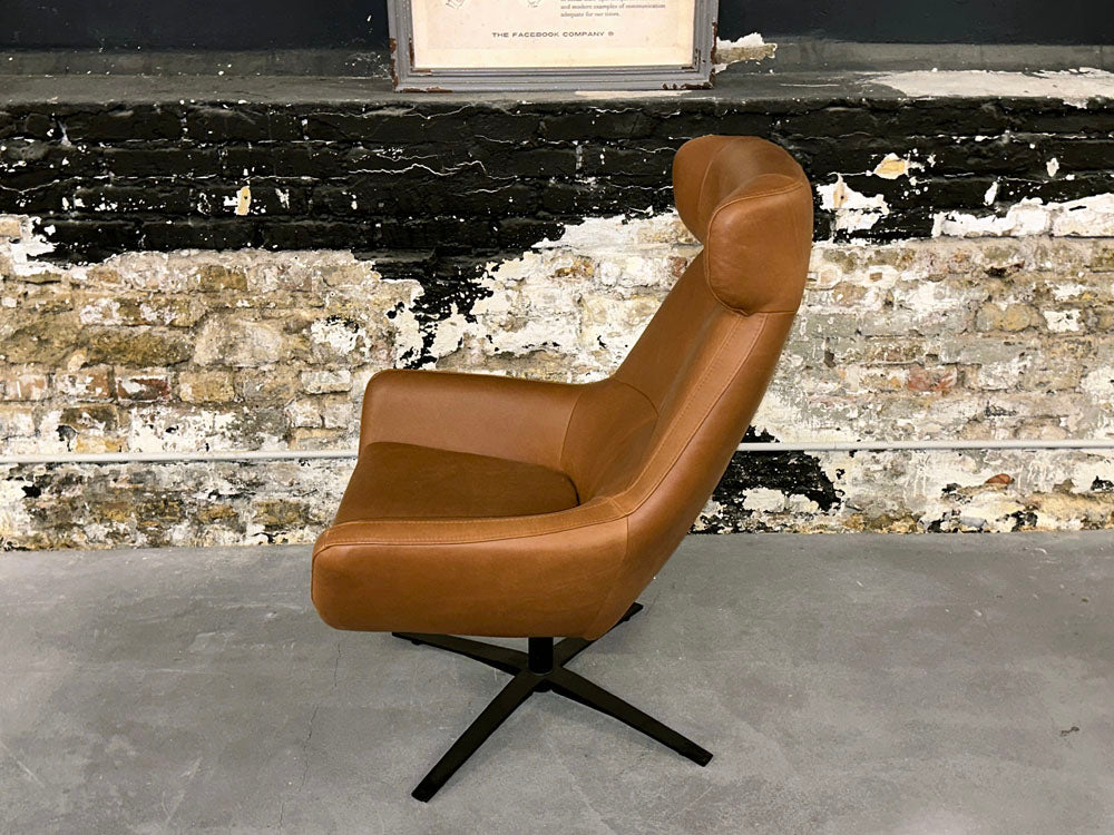 Be Type - Sessel - Be Organic - Leder braun - konfigurierbar