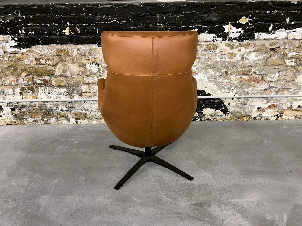Be Type - Sessel - Be Organic - Leder braun - konfigurierbar