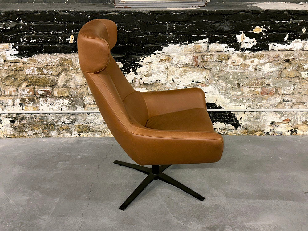 Be Type - Sessel - Be Organic - Leder braun - konfigurierbar