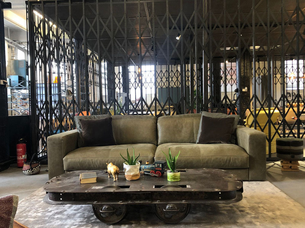 Be Type - Sofa - Be Sensual - Leder Grün - konfigurierbar