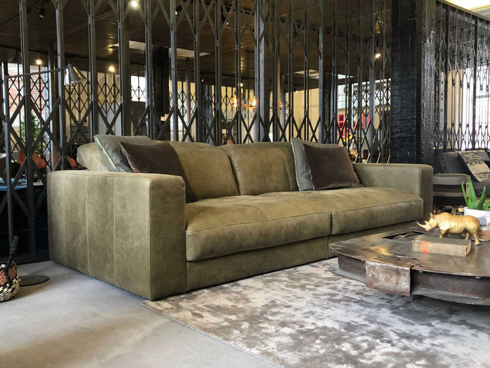 Be Type - Sofa - Be Sensual - Leder Grün - konfigurierbar