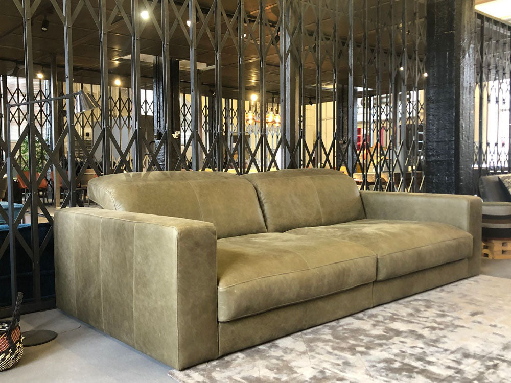 Be Type - Sofa - Be Sensual - Leder Grün - konfigurierbar
