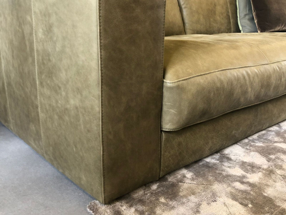 Be Type - Sofa - Be Sensual - Leder Grün - konfigurierbar