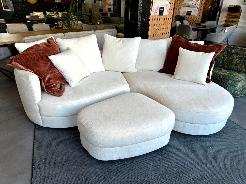 Pro Seda - Sofa - Cintra  - Stoff weiß - sofort verfügbar