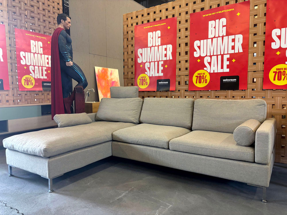 Brühl - Sofa - Alba - Stoff Beige - sofort verfügbar