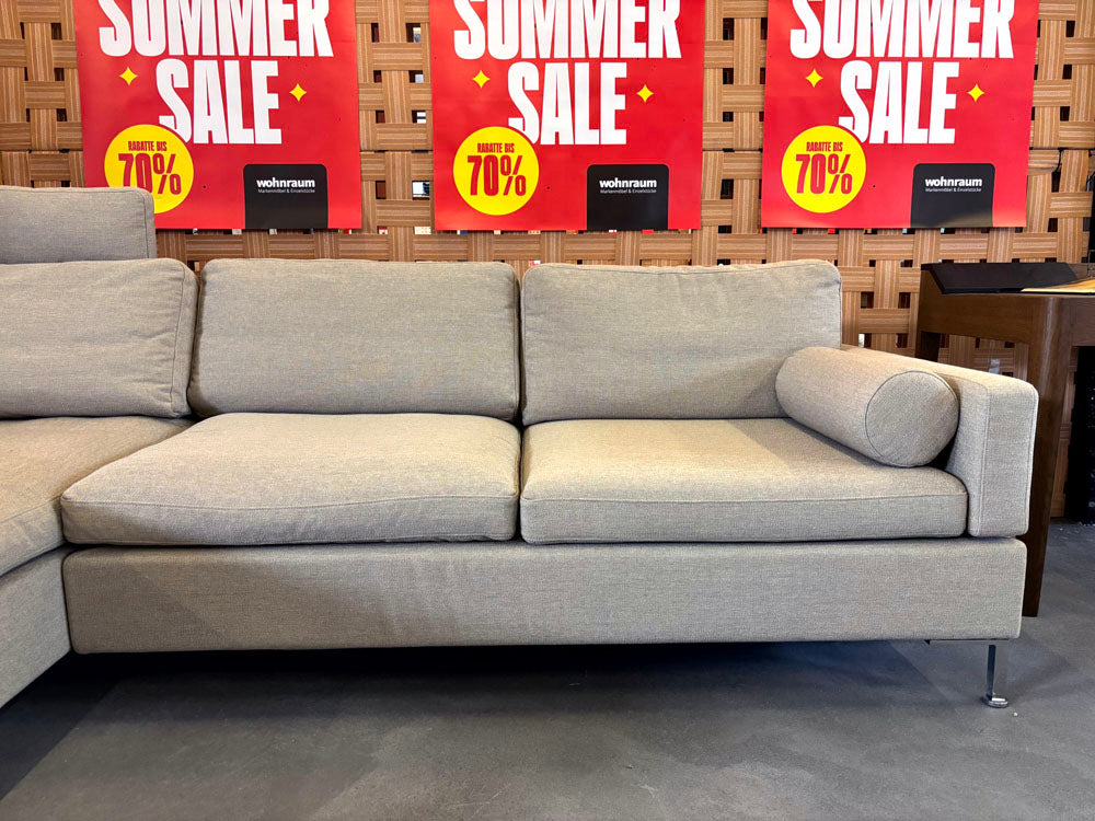 Brühl - Sofa - Alba - Stoff Beige - sofort verfügbar
