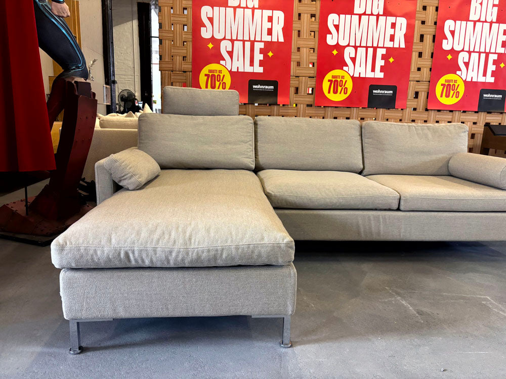 Brühl - Sofa - Alba - Stoff Beige - sofort verfügbar