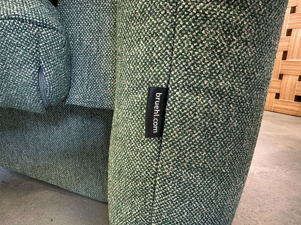 Brühl - Schlafsofa - Quint - Stoff grün - sofort verfügbar