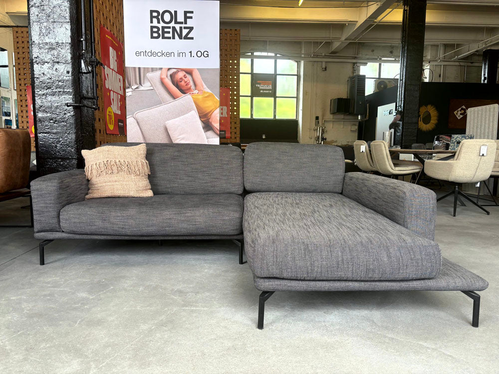 Bullfrog - Sofa - 1041 Caballero - Stoff grau - sofort verfügbar