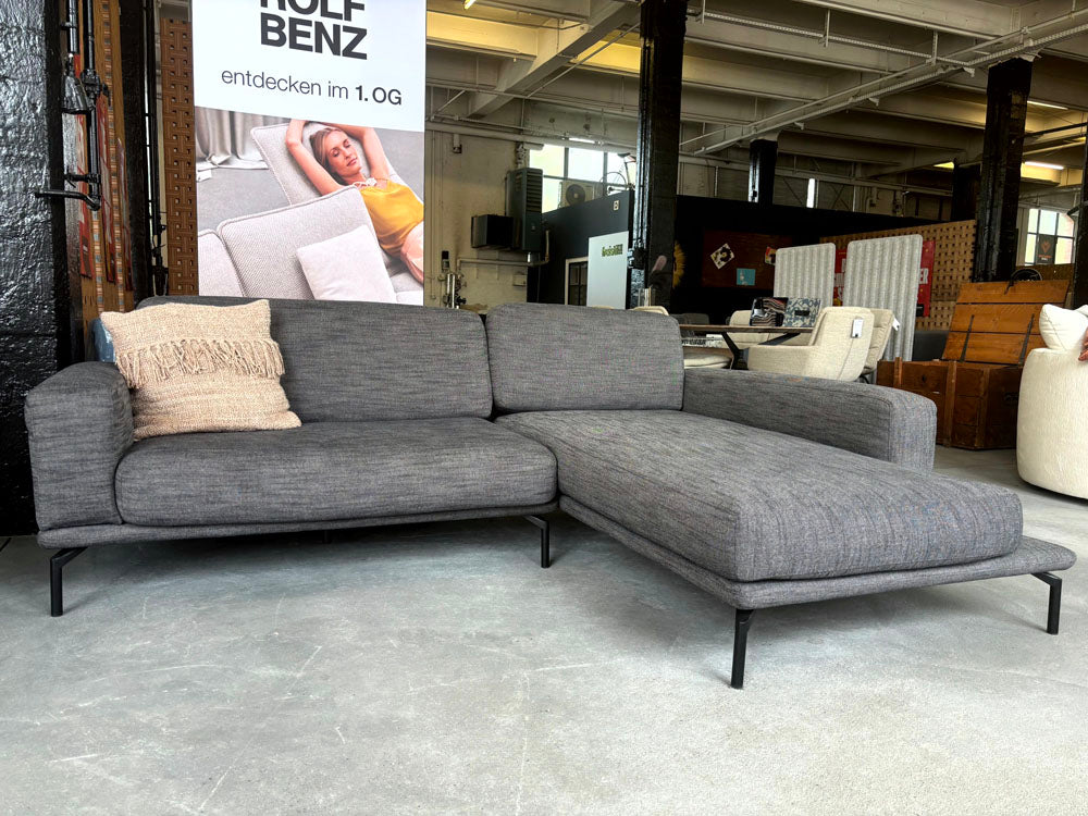 Bullfrog - Sofa - 1041 Caballero - Stoff grau - sofort verfügbar