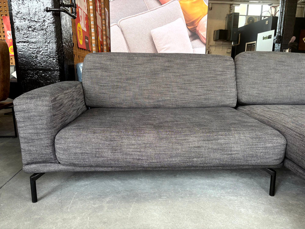 Bullfrog - Sofa - 1041 Caballero - Stoff grau - sofort verfügbar