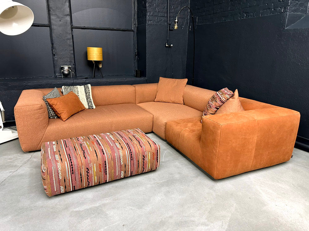 Bullfrog - Sofa - 0321 Sphinx - Stoff Leder terracotta - sofort verfügbar