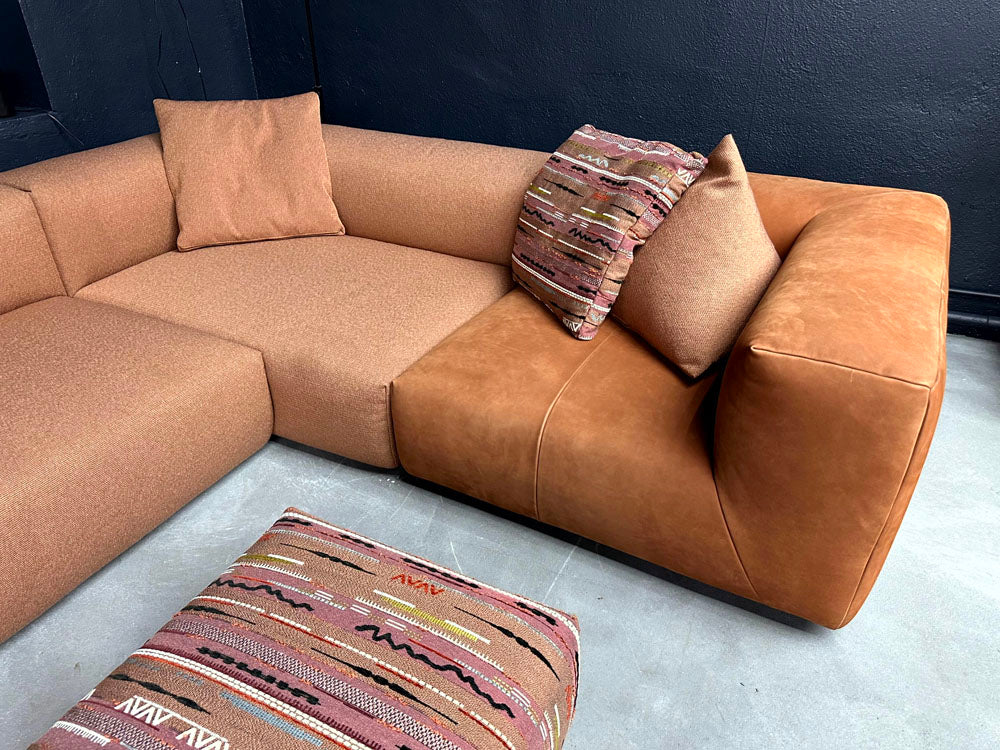 Bullfrog - Sofa - 0321 Sphinx - Stoff Leder terracotta - sofort verfügbar