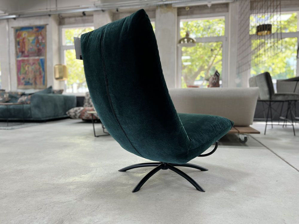 Bullfrog - Relax-Outdoor-Sessel - OD 0520 Panda - Stoff petrol - sofort verfügbar