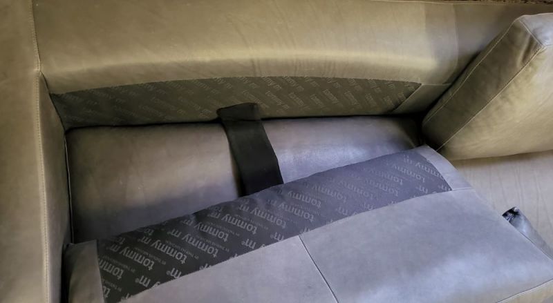 Tommy M - Sofa - Buster - Leder grau - sofort verfügbar