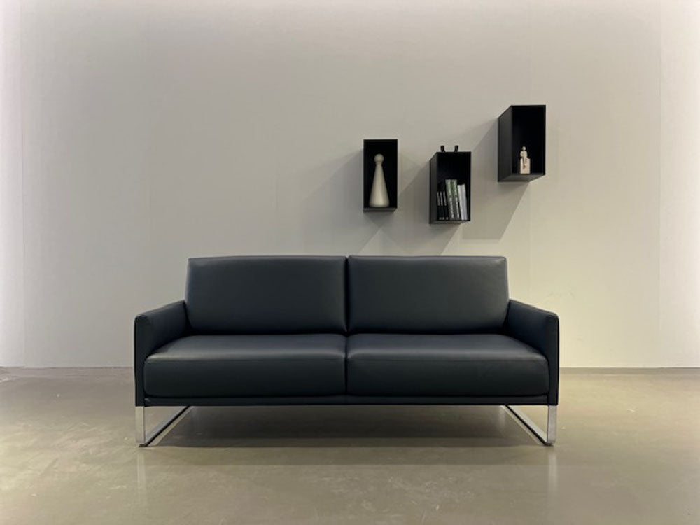 Rolf Benz - Sofa - RB Cara - Leder blau - konfigurierbar