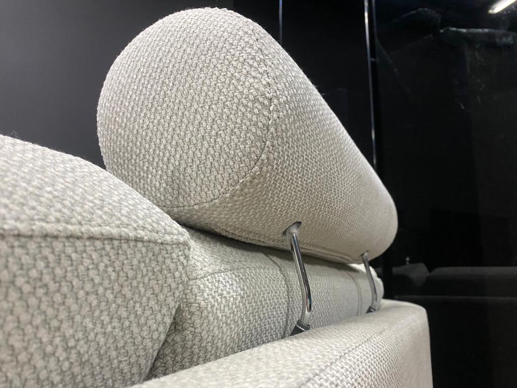 Furninova - Sofa - Coffee Day - Stoff grau - sofort verfügbar