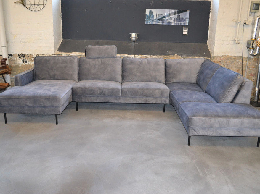 Pro Seda - Sofa - View - Stoff grau - sofort verfügbar