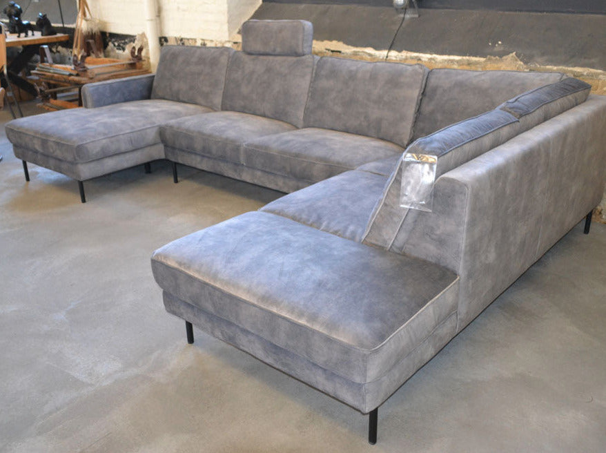 Pro Seda - Sofa - View - Stoff grau - sofort verfügbar