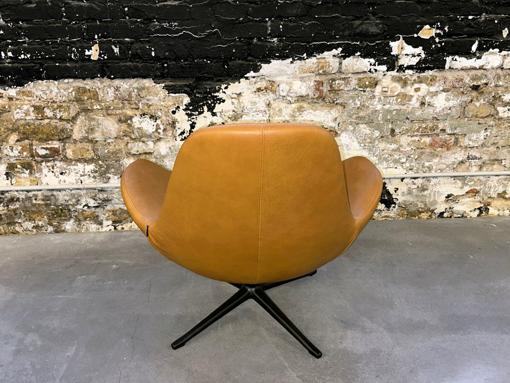 Flexlux - Sessel - Ghost - Leder Braun - konfigurierbar