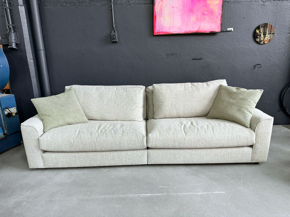 Furninova - Sofa - Grande - Stoff beige - sofort verfügbar