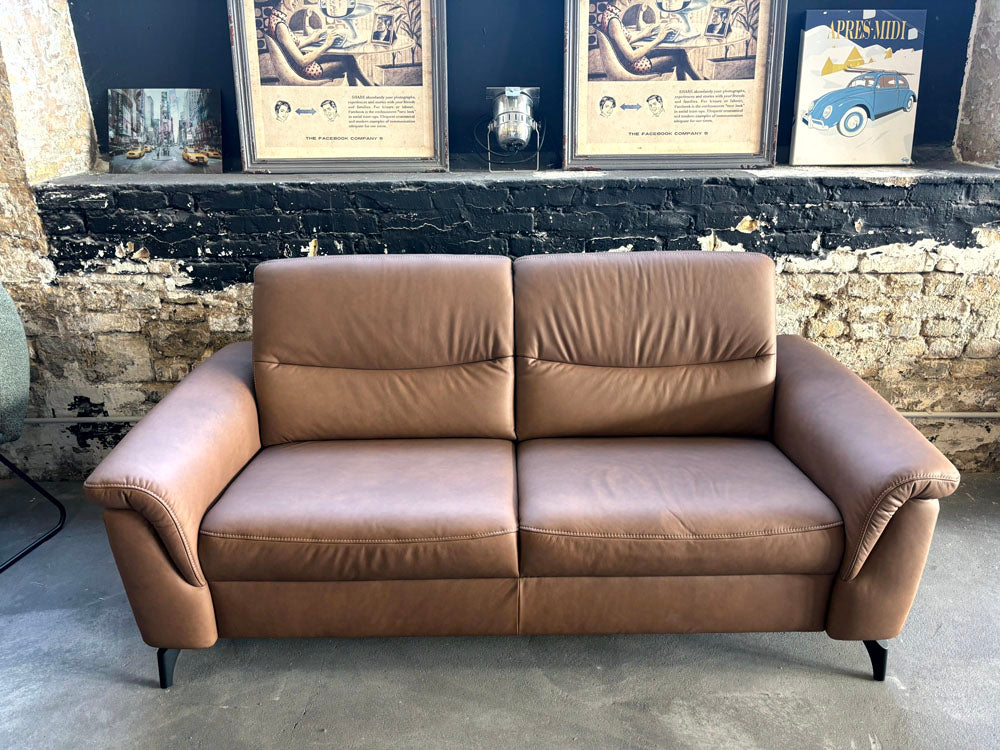 Himolla - Sofa - 1469 - Leder braun - sofort verfügbar