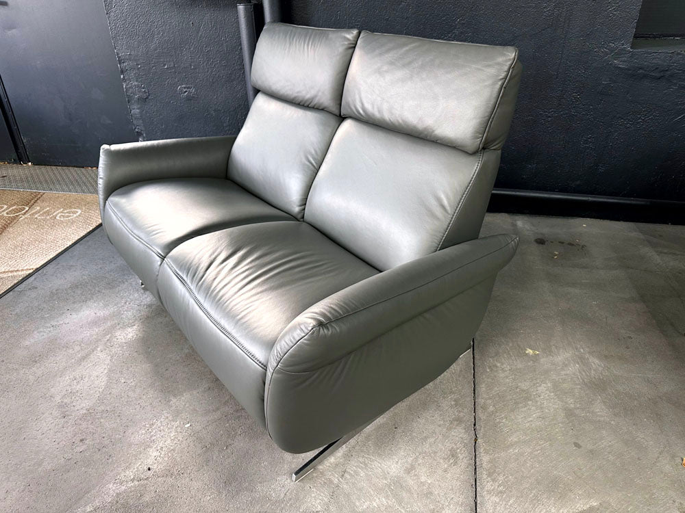 Himolla - Sofa - 4151 Cumuly Comfort - Leder grau - sofort verfügbar