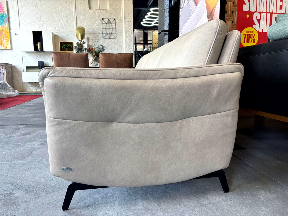 Himolla - Sofa - 6076 Cumurex - Leder creme - sofort verfügbar
