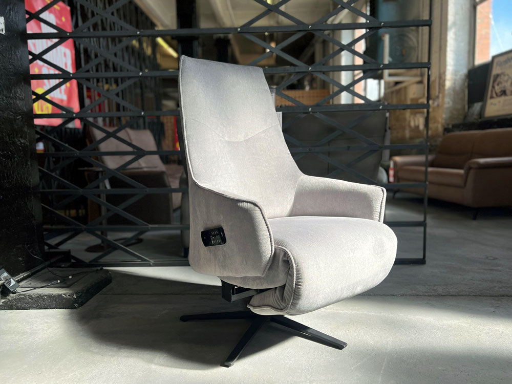 Himolla - Relaxsessel - 7162 S-Lounger - Stoff Grau - sofort verfügbar
