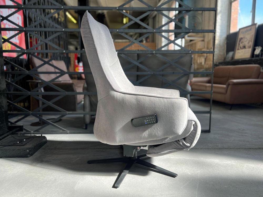 Himolla - Relaxsessel - 7162 S-Lounger - Stoff Grau - sofort verfügbar