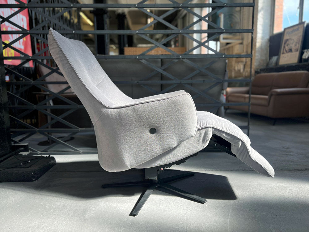 Himolla - Relaxsessel - 7162 S-Lounger - Stoff Grau - sofort verfügbar