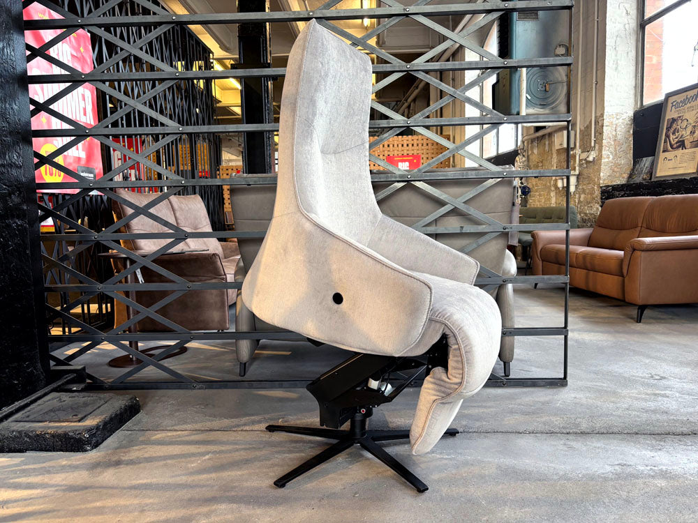 Himolla - Relaxsessel - 7162 S-Lounger - Stoff Grau - sofort verfügbar
