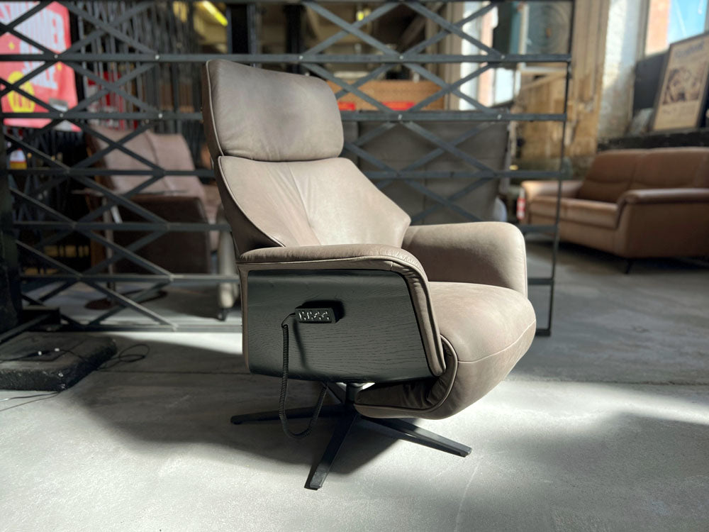 Himolla - Relaxsessel - 7363 S-Lounger - Leder braun - sofort verfügbar