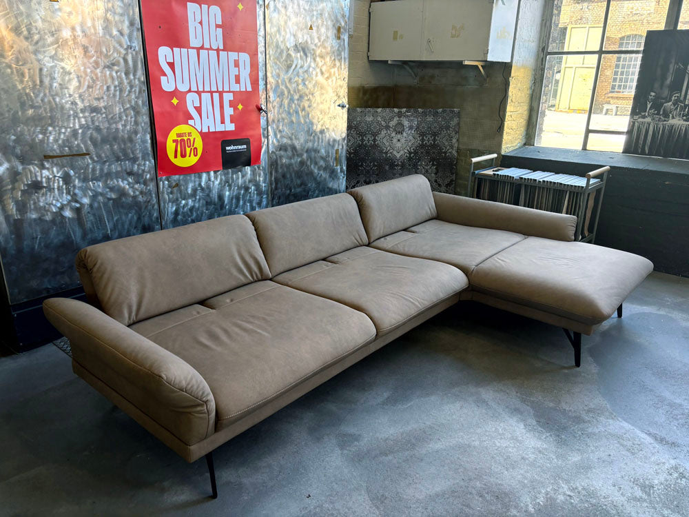 Himolla - Sofa - Joop 8160 Posh - Leder braun - sofort verfügbar