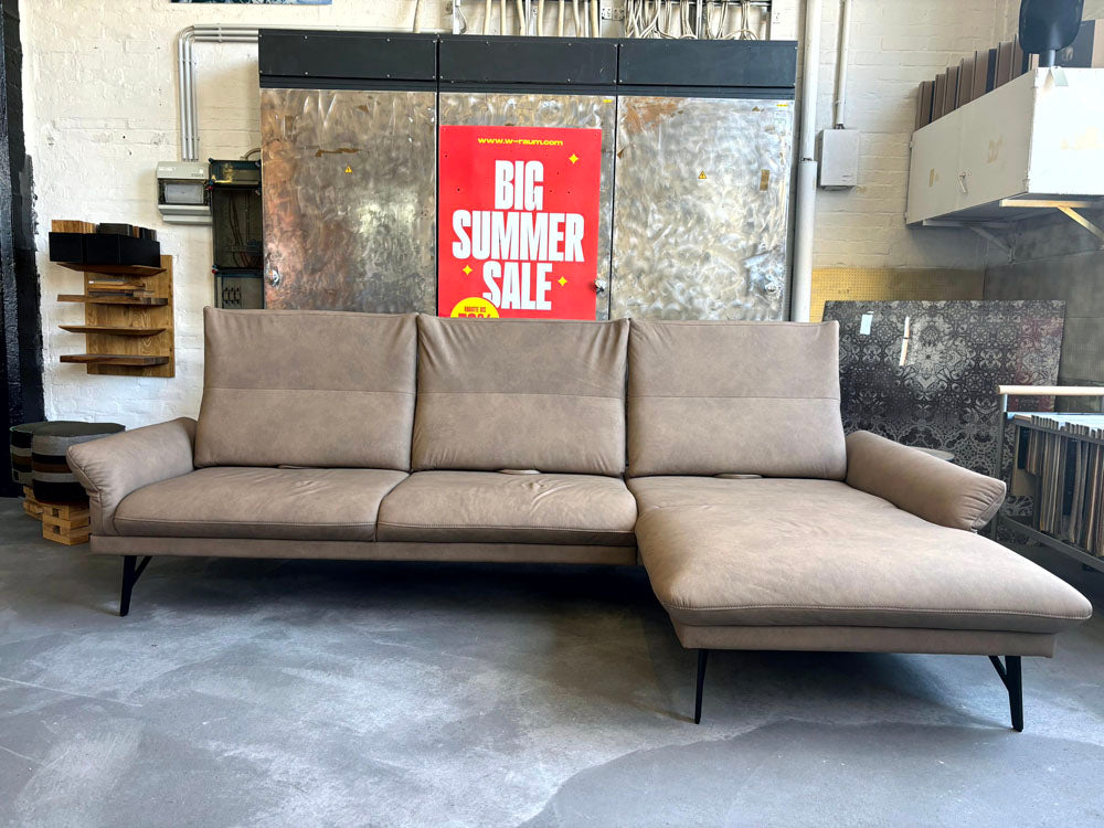 Himolla - Sofa - Joop 8160 Posh - Leder braun - sofort verfügbar