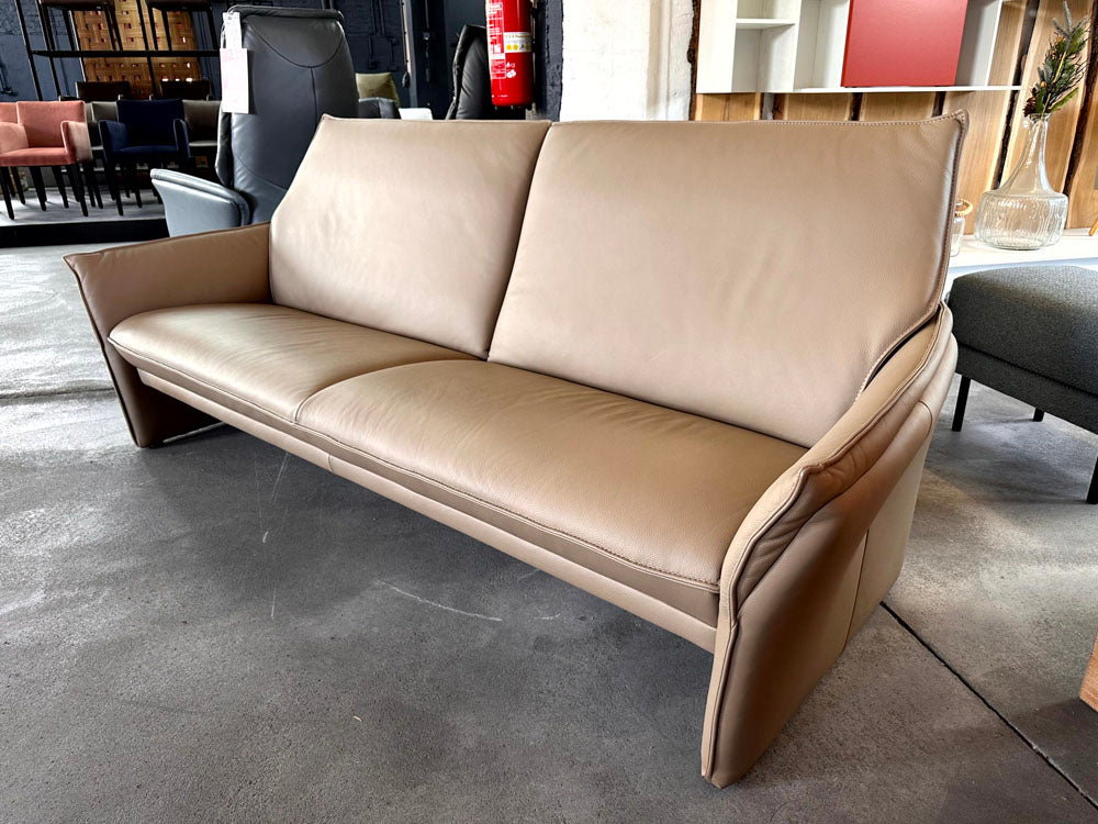 Himolla - Sofa - 9065 Tangram - Leder braun - sofort verfügbar