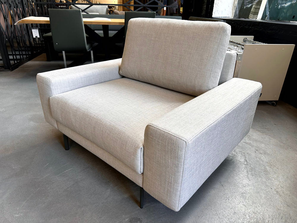 creation by Rolf Benz - Sessel - cr.450  - Stoff grau - sofort verfügbar