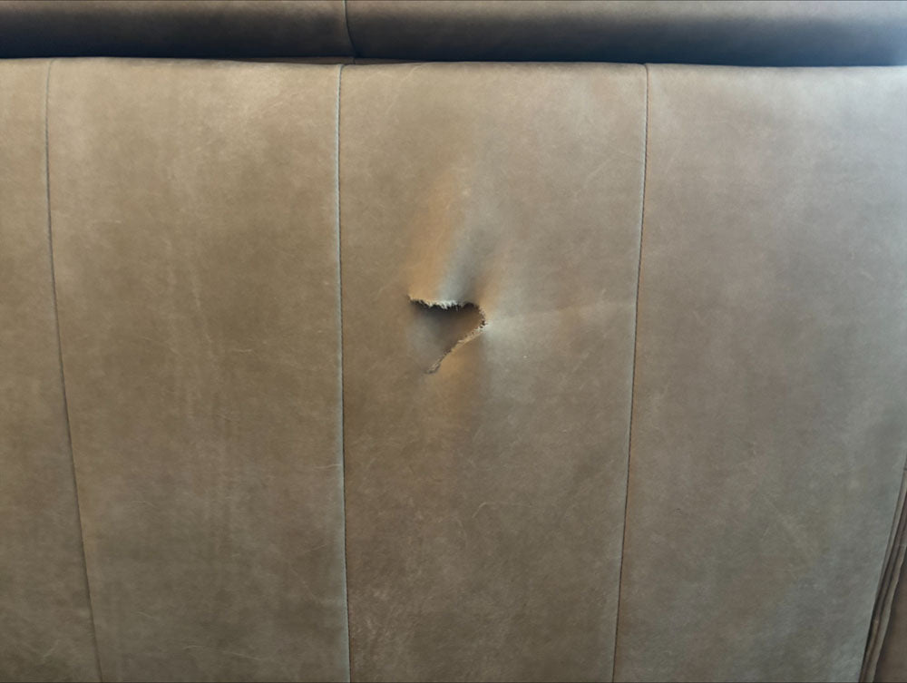 Hülsta Sofa - Sofa - hs.400 - Leder grün - sofort verfügbar